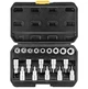 Набор головок Topex (1/2", 19 шт.) Torx биты с футляром (25057) - изображение 1