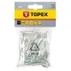Заклепки Topex (4.8x23 мм, 50 шт) алюмінієві (25075) - зображення 1