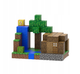 Магнитный конструктор «Дом с водопадом» My World Minecraft (107 магнитных блоков, T079) - изображение 1