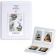 Фотоальбом White для фото Fujifilm instax mini 12 (11, 9, 8, liplay, link3, link2, link, evo, 99, 90, 40, 25), zink (2x3" kodak, canon, hp) на 64 фотографій (білий) - зображення 1