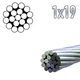 Трос нержавеющий DIN 3053 ø1мм 1х19 (250пог.м) [91CTR0N91CTR001120] Metalvis - изображение 2