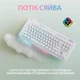 Клавiатура Logitech G713 Tactile White (920-010422) - зображення 6