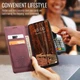 Чехол книжка Caseme с магнитом для Xiaomi Redmi Note 14 Pro+ 5g бордовый - изображение 3