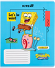 Набір шкільних зошитів Kite SpongeBob SquarePants 12 аркушів у клітинку 25 шт (SB25-232) - зображення 10