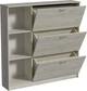 Тумба для взуття Matro (Luxe studio) №1 1200х275х1215 мм Дуб крафт білий (0024321641) - зображення 2
