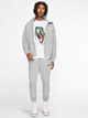Толстовка на флісі на блискавці чоловіча Nike M Nsw Club Hoodie Fz Bb BV2645-063 L Сіра (193147702569) - зображення 3