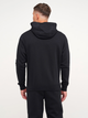 Толстовка на флісі на блискавці чоловіча Nike M Nsw Club Hoodie Fz Bb BV2645-010 L Чорна (193147702408) - зображення 2