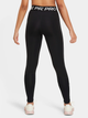 Дитячі спортивні легінси для дівчинки Nike G Np Legging DA1028-010 128-134 см (S) Чорні (194501907798) - зображення 2
