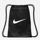 Plecak sportowy A4 18 L Nike Nk Brsla Drawstrng - 9.5 (18L) DM3978-010 Czarny (195244773909) - obraz 1