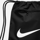 Plecak sportowy A4 18 L Nike Nk Brsla Drawstrng - 9.5 (18L) DM3978-010 Czarny (195244773909) - obraz 4
