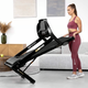 Бігова доріжка Hop-Sport HS-1000LB Wind сірий - зображення 8