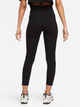 Legginsy sportowe damskie 7/8 Nike W Nsw Nk Clsc Hr 7/8 Tight Lbr DV7789-010 S Czarne (196153414679) - obraz 2