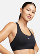 Спортивний топ для фітнесу жіночий Nike W Nk Swsh Lgt Spt Bra DX6817-010 L Чорний (196608848097) - зображення 6