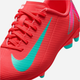 Buty piłkarskie korki młodzieżowe chłopięce Nike Jr Vapor 16 Club Fg/Mg FQ8286-800 38.5 (6YUS) Czerwone (197602990119) - obraz 7
