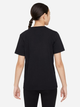 Koszulka młodzieżowa dziewczęca Nike K Nsw Tee Futura Hbr FZ5178-010 158-164 cm (XL) Czarna (197596773026) - obraz 2