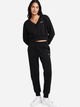 Спортивні штани на флісі жіночі Nike W Nsw Phnx Flc Mr Pant Std FZ7626-010 XS Чорні (196977196416) - зображення 3