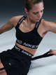 Спортивний топ для фітнесу жіночий Nike W Np Bra Tt HF5372-010 XS Чорний (197602864106) - зображення 6