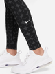 Дитячі спортивні легінси для дівчинки Nike G Nk Df One Tght Aop HF8228-010 134-140 см (M) Чорні (197859768608) - зображення 3