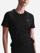 Футболка спортивна жіноча Nike W Nk Swift Df Ss Top HM9698-010 XL Чорна (197859686513) - зображення 1