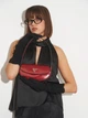 Сумка багет сідло жіноча маленька Guess Arnela HWNG94-96780-RED Red (190231912255) - изображение 2