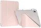 Чехол для планшета BeCover Ultra Slim Origami Transparent для Apple iPad Mini 6 2021 с креплением для стилуса Apple Pencil Pink (BC_712932) - изображение 1
