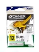 Крючки с поводком Owner RL-284 №12 - изображение 1