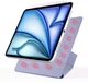 Чехол для планшета BeCover Ultra Slim Origami Magnetic для Apple iPad Mini 6 2021 с креплением для стилуса Apple Pencil Deep Purple (BC_712945) - изображение 6