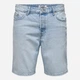 Шорты джинсовые короткие мужские Only & Sons 22032041-57186 S Light Blue Denim (5715674121016) - изображение 6
