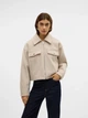 Куртка демисезонная короткая женская Vero Moda 10321977-2993 S Oatmeal (5715673882420) - изображение 1