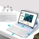 Чехол-клавиатура для планшета BeCover для Apple iPad Pro 13" M4 2024 с креплением для стилуса Apple Pencil Light Blue (BC_713005) - изображение 2