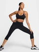 Спортивний топ для фітнесу жіночий Nike W Nk Df Indy Lgt Spt Bra FD1062-010 XL Чорний (197593049124) - зображення 3