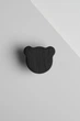 Меблева ручка з дерева 43 мм Bear black - зображення 1