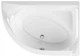 Ванна акриловая RADAWAY Mistra 150x100 (правосторонняя) (WA1-07-150x100P) + ножки (68Р) + сифон (R135L) - изображение 1