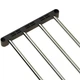 Полиця стелаж для взуття 150х56х26см на 8 полиць Light Shelf LS-7813 Black - зображення 7