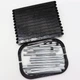 Полиця стелаж для взуття 150х56х26см на 8 полиць Light Shelf LS-7813 Black - зображення 8