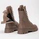 Ботинки женские кожаные 342368 р.36 (24) Fashion Бежевый - изображение 5