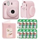 Подарочный набор камера Fujifilm Instax Mini 12/Фотобумага 100 шт/Чехол/Фотоальбом на 64 фото Розовый - изображение 1