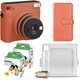 Подарочный набор фотоаппарат Fujifilm Instax Square SQ1/Фотобумага 40 шт/Чехол/Фотоальбом 80 фото Оранжевый - изображение 1
