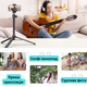 Штатив для телефона мини трипод монопод для смартфона и камеры фотоаппарата портативный телескопический от 33 до 131 см Ulanzi - изображение 9