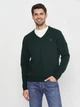 Пуловер GANT Extrafine Lambswool V-Neck 8010520 Tartan Green XL - изображение 3