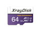 Карта памяти MicroSD Xraydisk 64Gb U3 A1 class 10 + SD адаптер - изображение 1