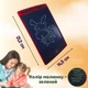 Детский электронный LCD планшет для рисования со стилусом, доска для рисования и записей, графический планшет диагональ 10", MonoTab-10-Red - изображение 2