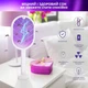 Электрическая мухобойка-ракетка против насекомых Bodasan с LED освещением (К11) - изображение 4