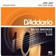 Струни для акустичної Гітари D'Addario EJ10 80/20 Bronze Extra Light Acoustic Guitar Strings 10/47 - зображення 1