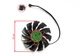 Вентилятор кулер для видеокарты Gigabyte RTX 3060 Ti 3070 Ti (orgnl) Everflow 83 мм T128015SU (GA92S2U T129215SU PLA09215S12H) (№№409.01) - изображение 4