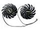 Вентилятор PowerLogic для відеокарти MSI RTX 2060 2070 2080 Super Ventus (orgnl) 87 мм PLD09210B12HH (PLD09210S12HH T129215SU) комплект 2 шт (№332.6) - зображення 1