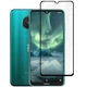 Защитное стекло Fiji Premium для Nokia 7.2 полная проклейка Anti-Static черный - изображение 1