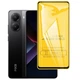 Защитное стекло TDG 9D для Poco X7 Pro полная проклейка черный - изображение 1