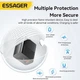 Мережевий зарядний пристрій ESSAGER Pinchen 33W Travel Phone Charger USB A + TYPE C white (ECTAC-PCB02-P) - изображение 8