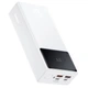 Зовнішній акумулятор Baseus Star-Lord Digital Display Fast Charging Power Bank 30000mAh 65W Moon White（With Simple Series Charging Cable USB to Type-C (P10022908213-00) - зображення 3